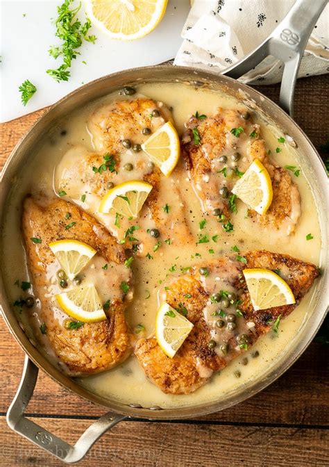 We love chicken because it's quick and easy to cook and infinitely versatile. Easy Chicken Piccata Recipe | I Wash You Dry