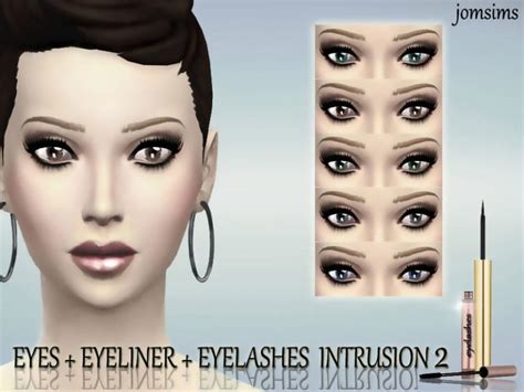 Eyes Eyeliner Eyelashes Intrusion 2 The Sims 4 Catalog