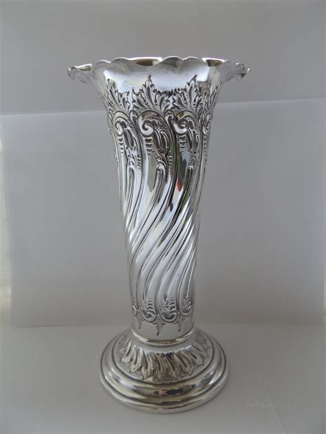 Antiques Atlas Stunning Large Victorian Silver Vase