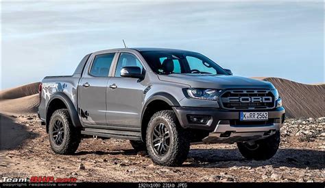 Pic Ford Ranger Pickup Truck Spied In India Team Bhp