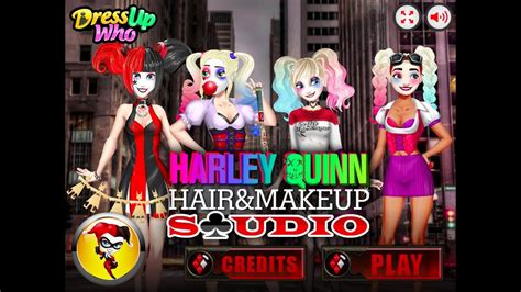 Harley Quinn Hair And Makeup Studio Game Youtube