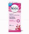 Veet Full Body Waxing Kit for Normal Skin - 2 x 20 Strips: Buy Veet ...