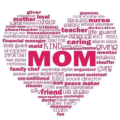 Words To Describe A Great Mom