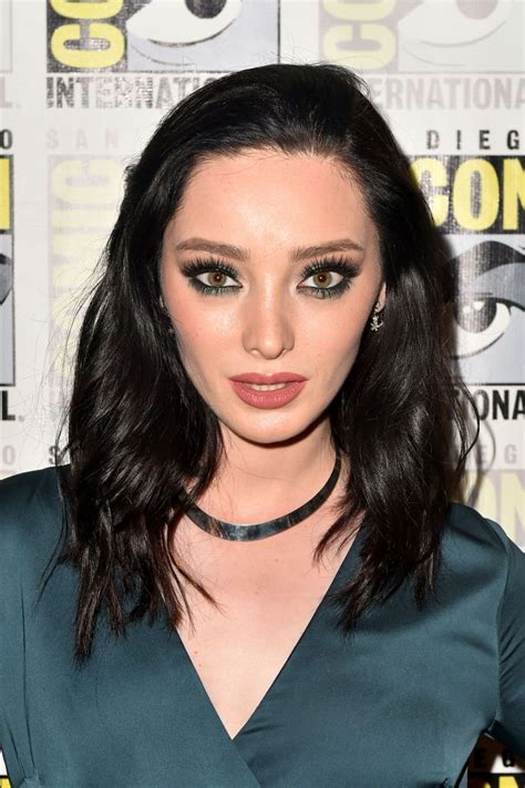 Emma Dumont Attends The The Ted Press Line During