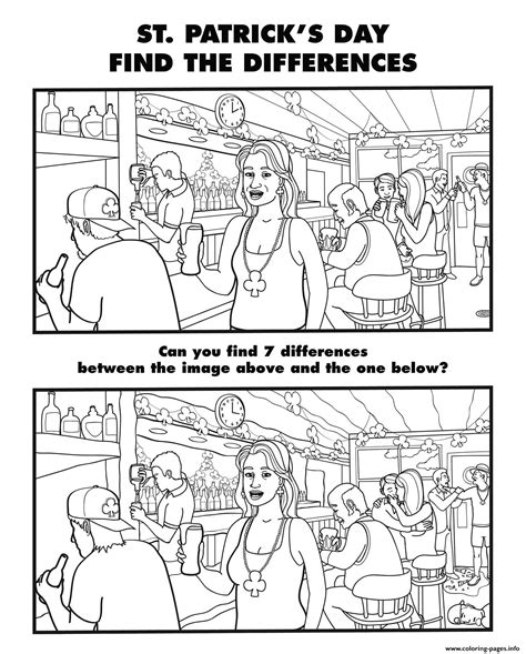 Free Printable Spot The Difference For Adults Printable Templates Free
