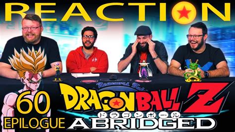 Check spelling or type a new query. TFS Dragon Ball Z Abridged REACTION!! Episode 60 Epilogue - YouTube