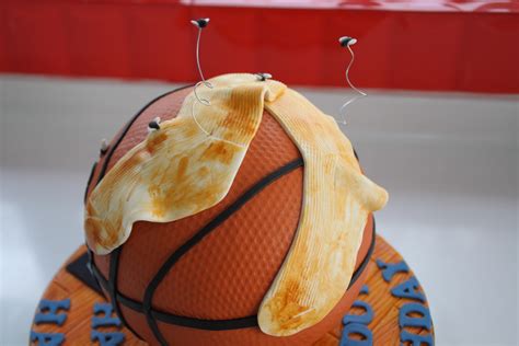 Celebrate With Cake Sculpted Basketball Cake With Socks
