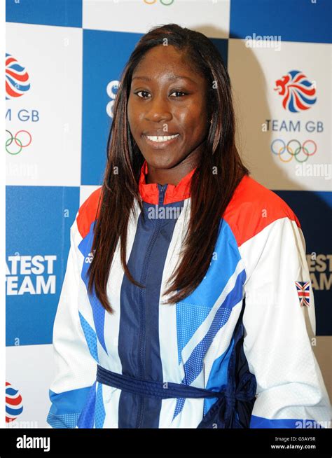 Great Britains Anita Asante During The London 2012 Kitting Out Session At Loughborough