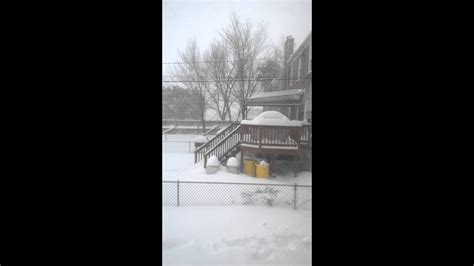 Blizzard Of 2016 27 Inches In Annapolis Maryland Youtube