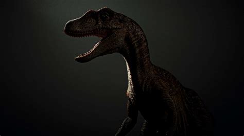 Download Black Dinosaur Raptor Jurassic World Wallpaper