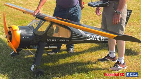 Giant Scale Rc Glider Sailplane Tow And Glider With Power Pod Assist