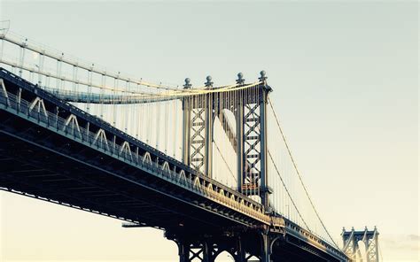 Manhattan Bridge Full Hd Wallpaper And Background 2560x1600 Id344402