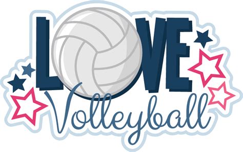 Love Volleyball Svg Scrapbook File Volleyball Svg Files Volleyball Svg