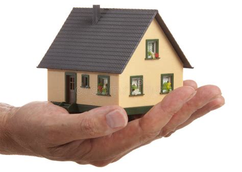Hand Holding House Stock Photo Image Of Sale Human 19916718