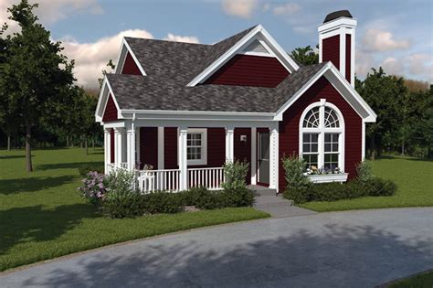 Cottage Style House Plan 2 Beds 2 Baths 1084 Sqft Plan 57 194