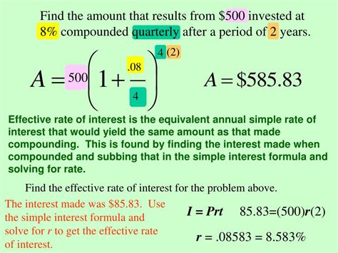 Ppt Simple And Compound Interest Powerpoint Presentation Free