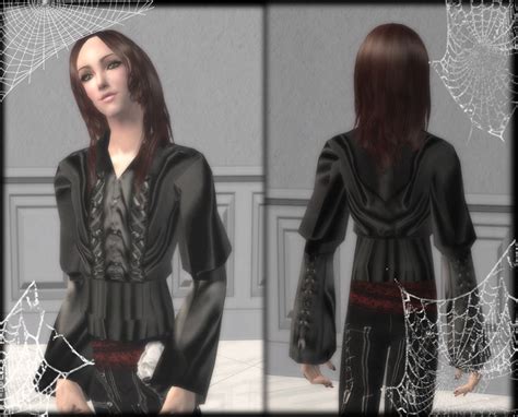 Mod The Sims Elegant Gothic Outfit For Males