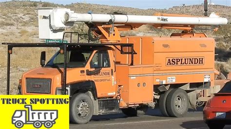 Asplundh Tree Expert Truck Spotting In Arizona Usa Youtube
