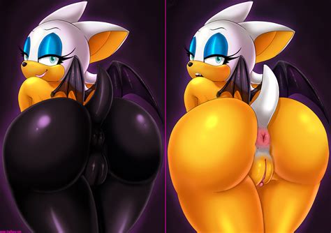 Rouge The Butt Up Close By TheRealShadman