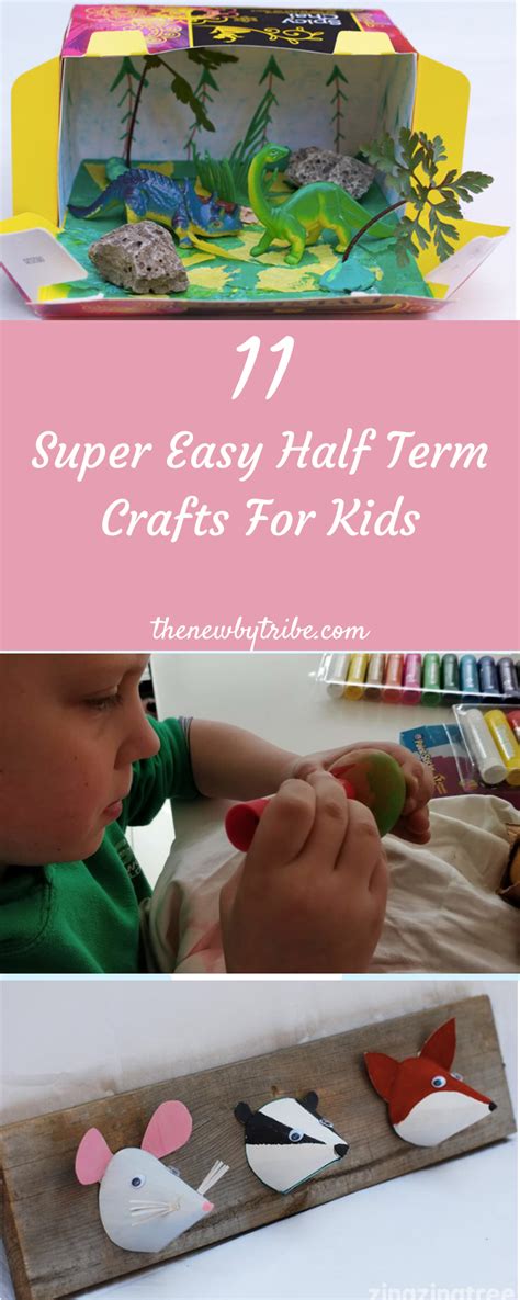 11 Super Easy Half Term Crafts For Kids The Newby Tribe Holiday
