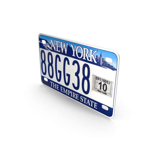 New York State License Plate Png Images And Psds For Download