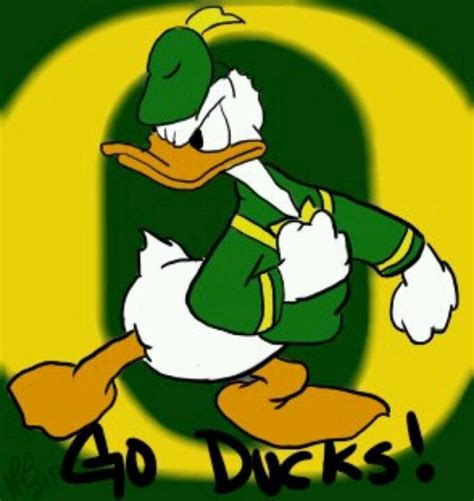 The Letter O Is For Ducky With An Image Of A Duck Wearing A Green And