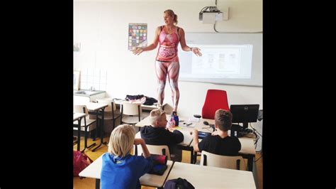 Teacher Wears Bodysuit To Teach Human Anatomy Cnn