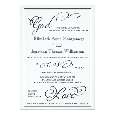 Find & download free graphic resources for wedding card. Simple God is Love Christian Wedding Invitation | Zazzle ...