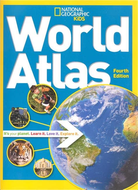 National Geographic Kids World Atlas 4th Ed 1175 Geography For