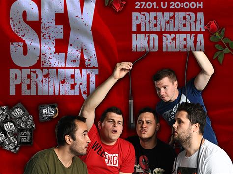 Sexperiment Bis Comedy Premijera — Hrvatski Kulturni Dom Na Sušaku