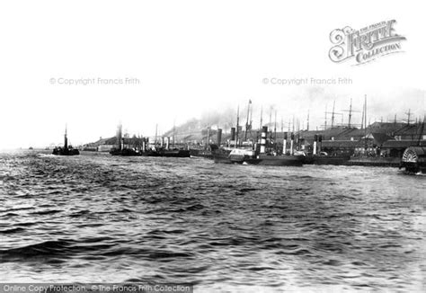 Photo Of Liverpool Landing Stages 1890 Francis Frith