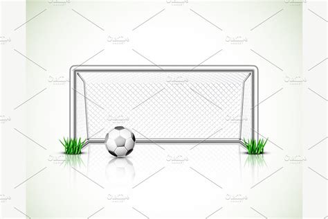 Soccer Goal And Ball Creative Daddy