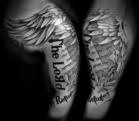 Angel Writing Religious Tattoo By Westfall Tattoo Best Tattoo Ideas