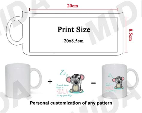 12 Oz Mug Sublimation Template Size Design Talk