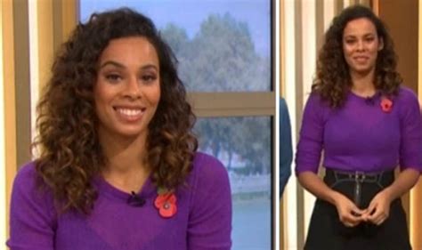 Rochelle Humes This Morning Star Flashes Sexy Hint Of Bra Uk