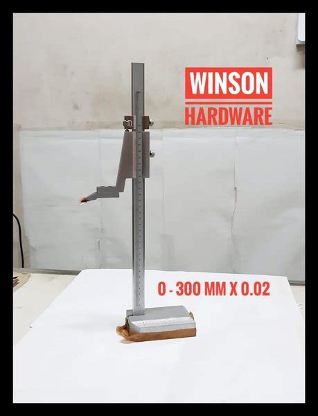 Jual Height Gauge 12 Inch High Gauge Alat Ukur Ketinggian Manual 300 Mm Di Lapak Winson
