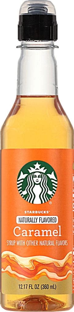 Starbucks Naturally Flavored Syrup Caramel Fl Oz Walmart Com