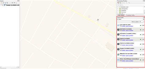 Openstreetmap Disable Labeling Of Osm In Qgis Geographic