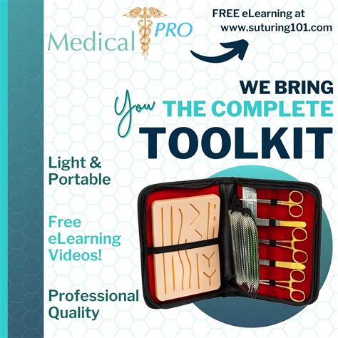 Medicalpro Suture Practice Kit For Medical Students The Perfect