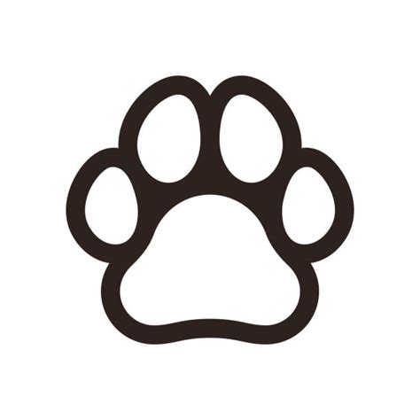 Best Dog And Cat Paw Prints Clip Art Illustrations Royalty Free Vector