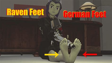 Raven Feet Teen Titans Raven Feet German Uniform Feet Trample Soles Pov