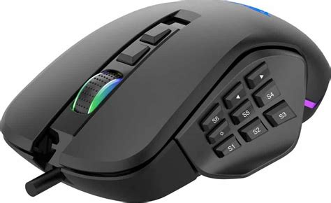 Aula H510 Professional Mmo Black Gaming Mouse Wired Ecomelani