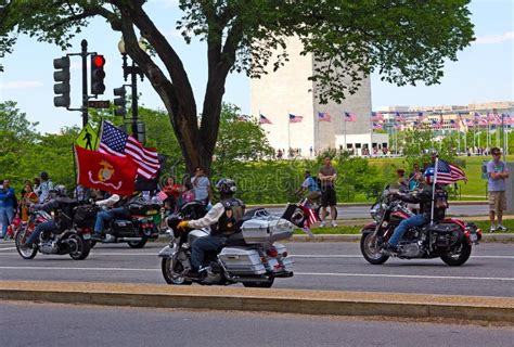Rolling Thunder Motorcycle Rally Editorial Image Image Of Remembrance