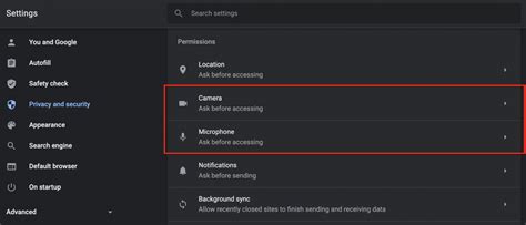 Allow The Appear On Top Permission In Settings - Camera and Microphone Settings | Faith Consulting