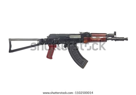 Shortened Kalashnikov Assault Rifle Stock Photo 1102500014 Shutterstock