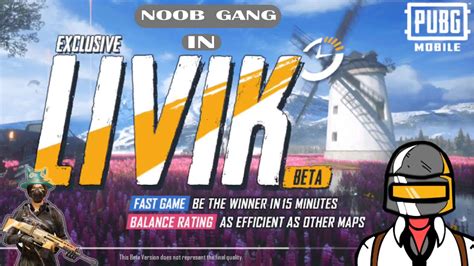 Pubg Mobile Noob Gang Livik Gameplay Youtube