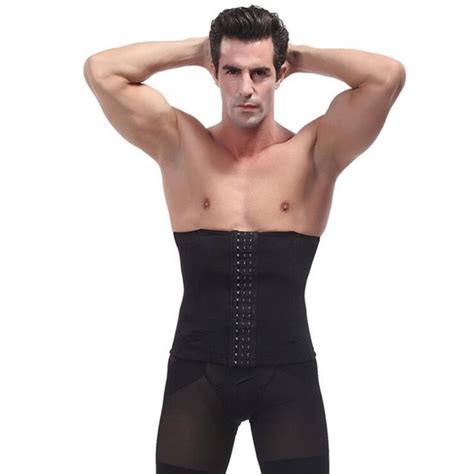 Buy Men Bodysuit Shaperslimming Compression Body Shaper Stomach Abdomen Girdle
