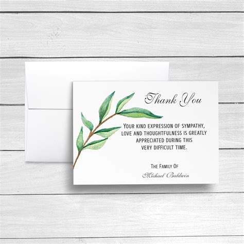 Stationery Party Supplies Sympathy Acknowledgement Cards Funeral