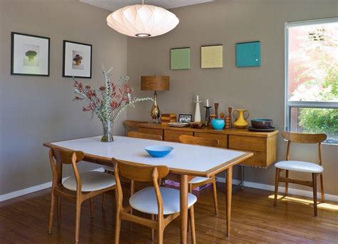 Midcentury Modern Dining Room Design