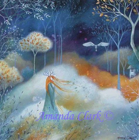 earth angels art art and illustrations by amanda clark new giclee prints of fairytales and